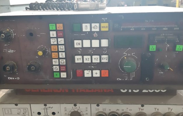 OERLIKON OTS 2000.PANNELLI DI CONTROLLO
